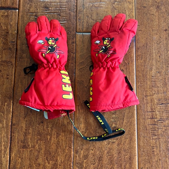LEKI Toddler Snow Gloves - Picture 1 of 4